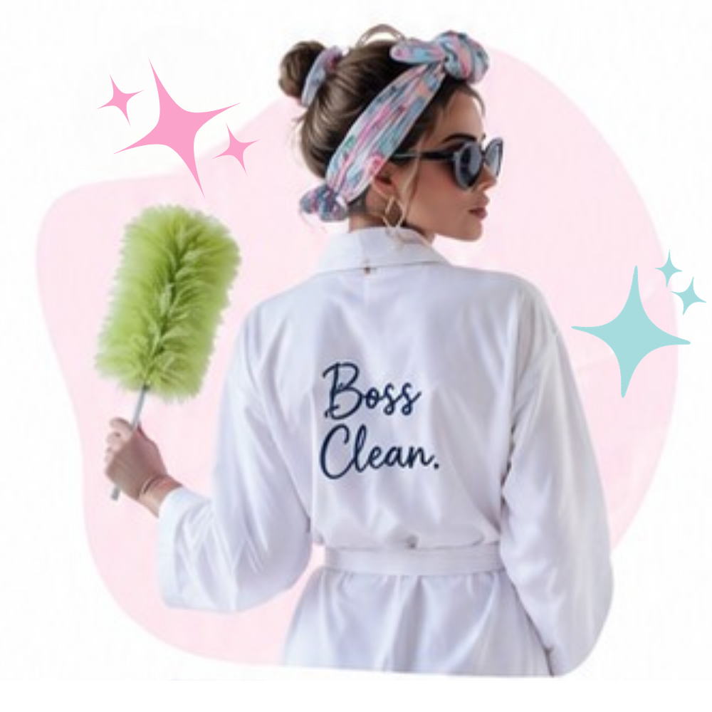 Stylish cleaning company owner